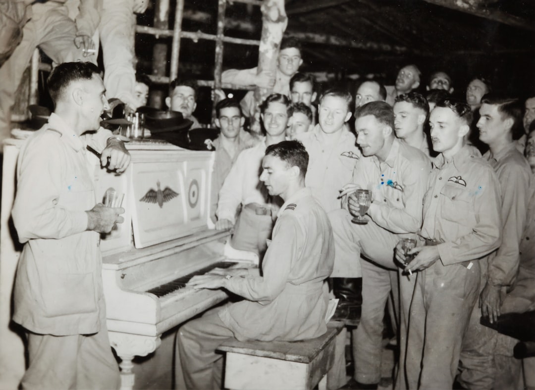 'Officers' Mess, 77 Squadron at Goodenough', New Guinea, 1941-1945